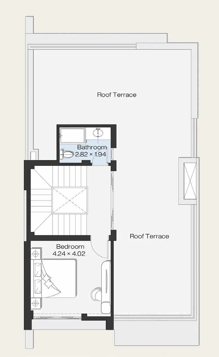 Prime Villa — مخطط دور السطح