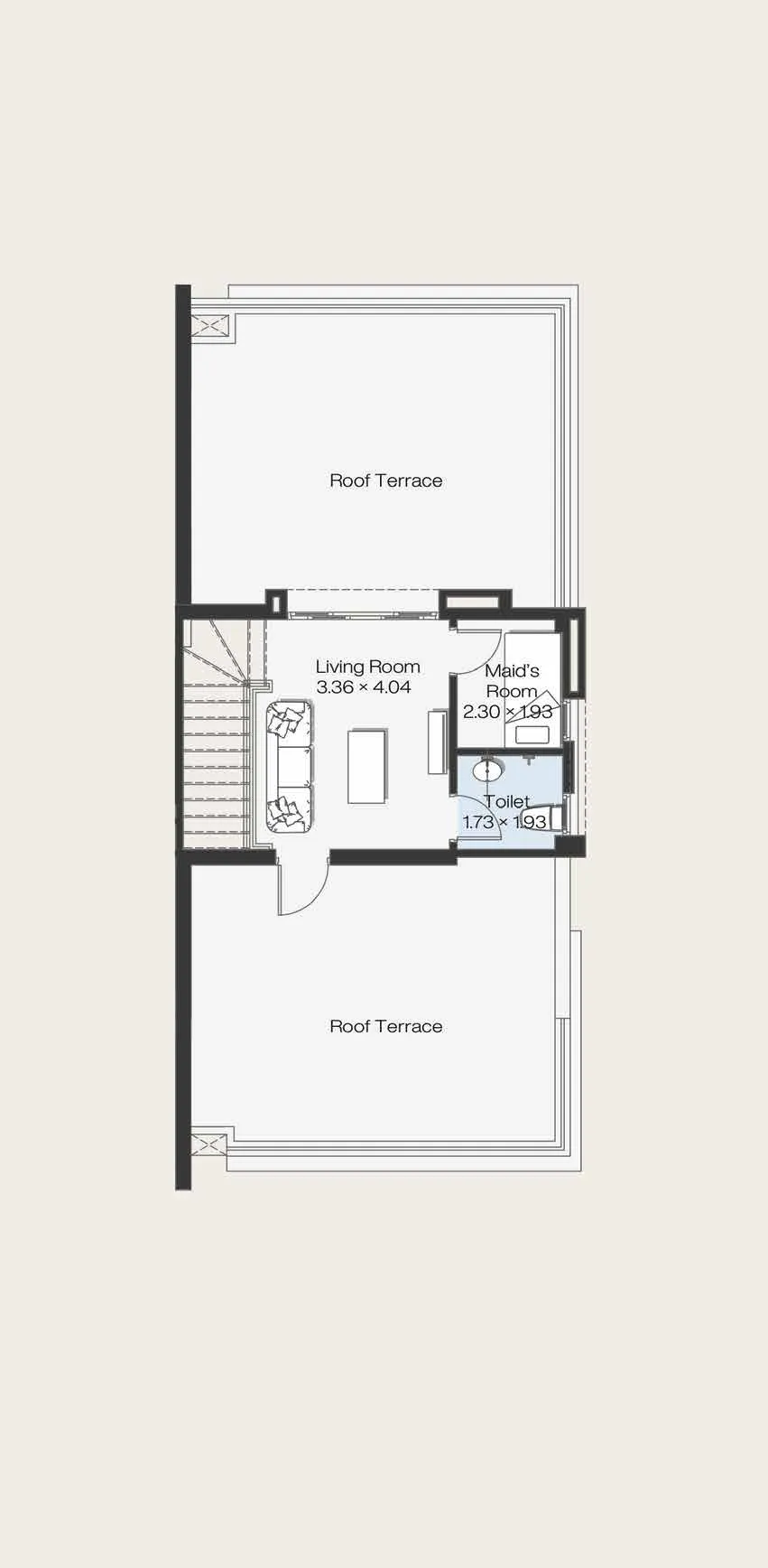 Sidehouse — مخطط دور السطح